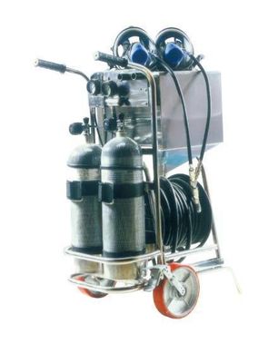 購入 産業用安全用の 2L ガスシリンダートロッキー搭載の携帯式呼吸器 online manufacture